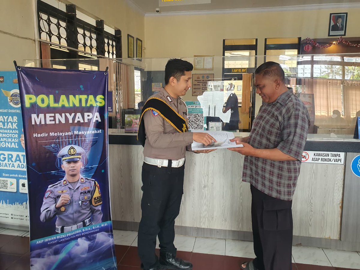 Memberikan informasi kepada wajib pajak mengenai mekanisme penerbitan STNK