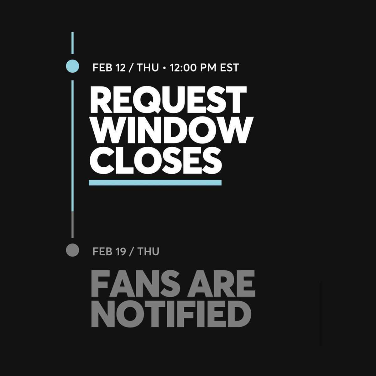 ArianaToday's tweet image. today, fans find out if they’ve been selected for tickets to the ‘eternal sunshine’ tour through ticketmaster’s request process.
