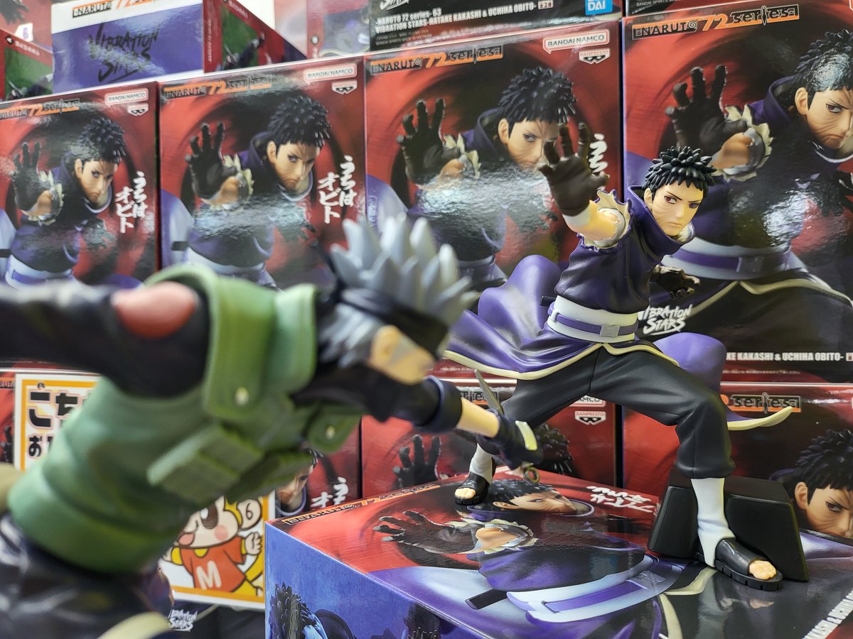 NARUTO 72 series- 63 VIBRATION STARS-HATAKE KAKASHI & UCHIHA OBITO