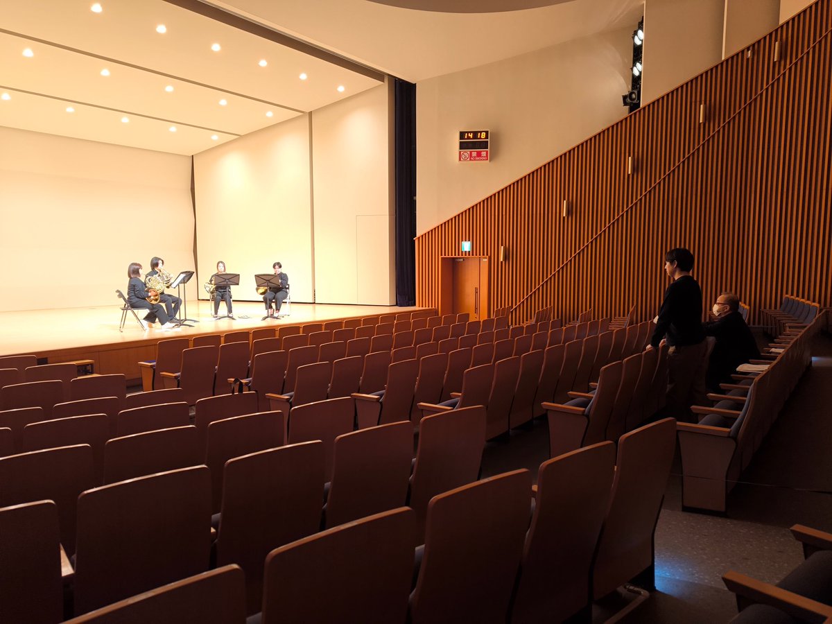 リハーサル　始まりました！