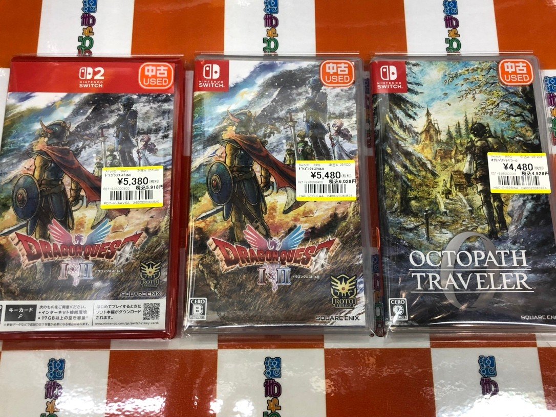 🟧ゲーム商品情報🟧 中古 #switch #Switch2 ソフト お買い取り、商品化