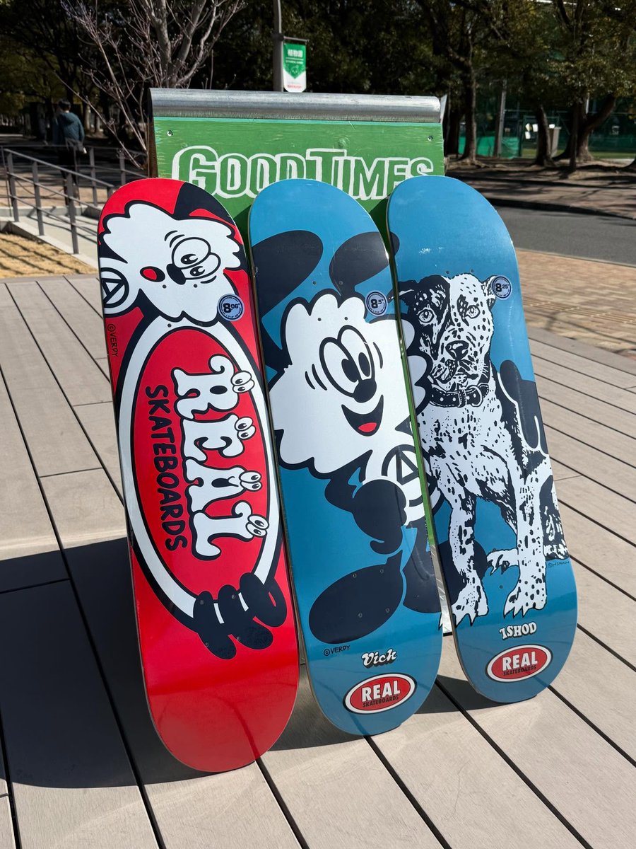 VERDY × Real Skateboards のコラボデッキが国内2月21日(土)に発売予定