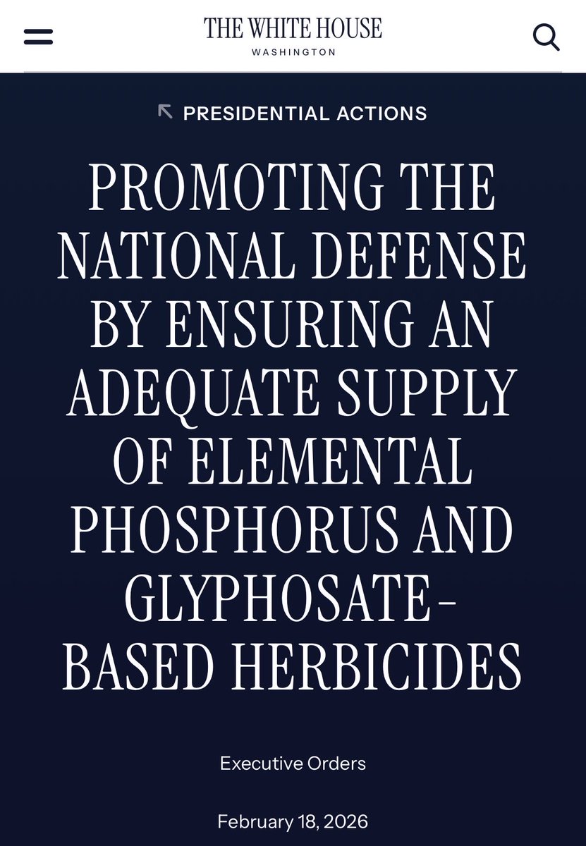 There is no pending ban or shortage of glyphosate. 

There is only pending lawsuits for a foreign company that is causing harm to Americans.

And now they have immunity - this must be reversed.