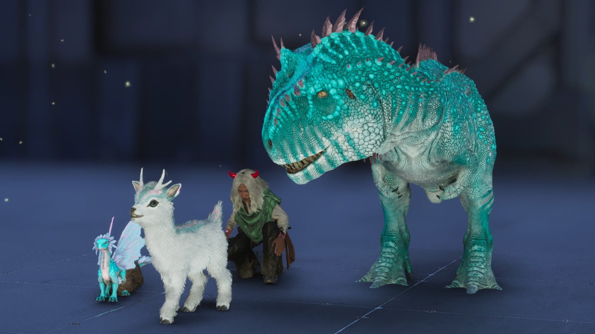 むーたんカラーのかわちぃ子たち🥰🩵🩷 3枚目のむーどれちゃんのドヤ顔