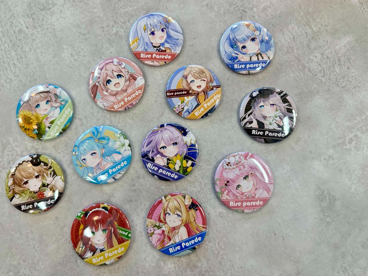 新デザイン🤍】 出演日別デザインのランダム【57mm缶バッジ】 が登場