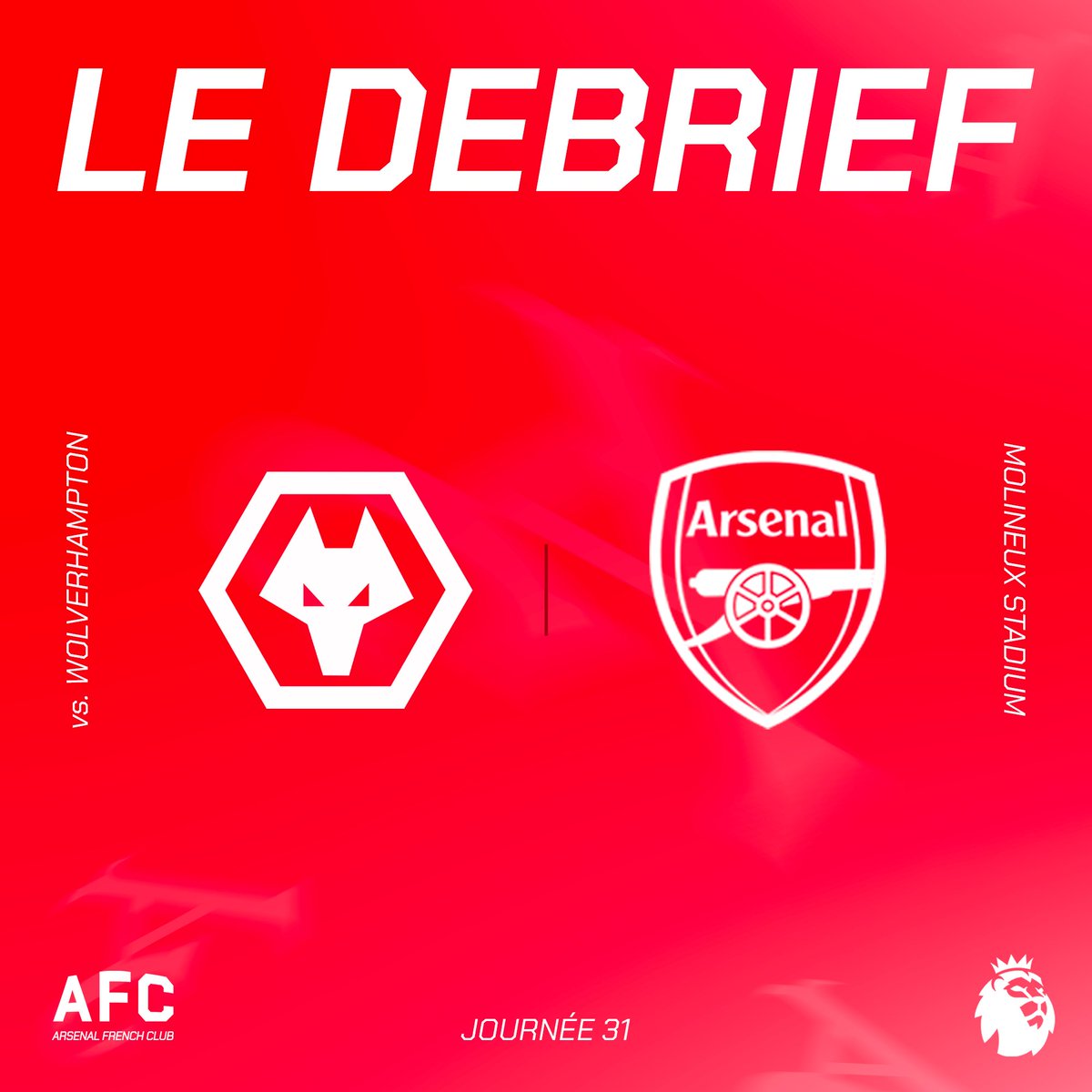 Arsenal laisse échapper 2 points de manière honteuse 😡😡

Chez le dernier de Premier League, Wolverhampton, les Gunners se sabordent après avoir mené 2-0 😳

La place de leader ne tient plus qu'à un fil après ce match nul 2-2 😰😰

Bonne écoute ⬇️
linktr.ee/ArsenalFrenchC…

🎙️