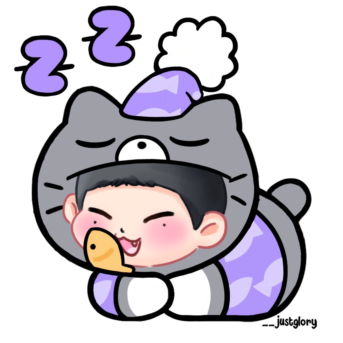 __justGlory's tweet image. 🐱 💤 
#Chovy #GenG