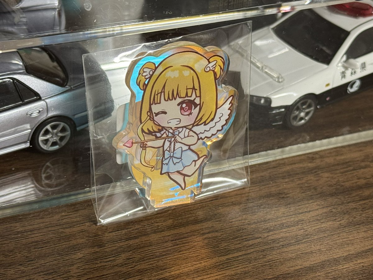 ぽんずちゃんのアクスタ届いた〜 かわいいね！