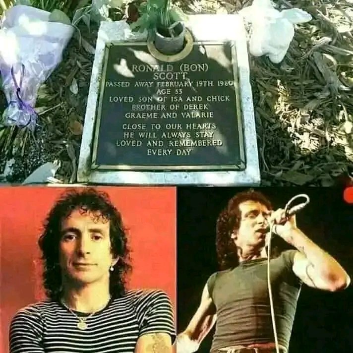 Un 19.02.1980, hace 46 años, nos dejaba para siempre, el cantante y compositor australiano, nacido en Escocia, BON SCOTT, a la edad de 33 años, y debido a una intoxicación alcohólica y ahogado en su propio vómito. Fue vocalista principal de la banda AC/DC, desde 1974 a 1980.