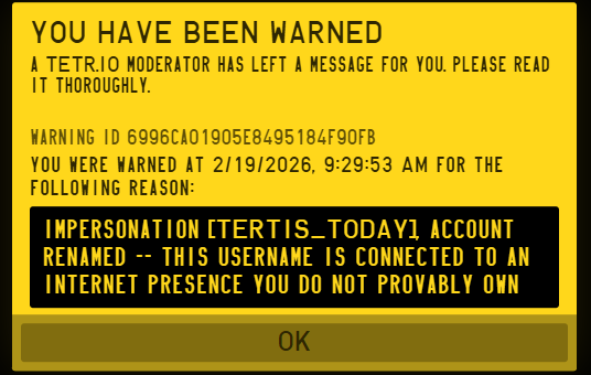 Tetris Community News tweet media