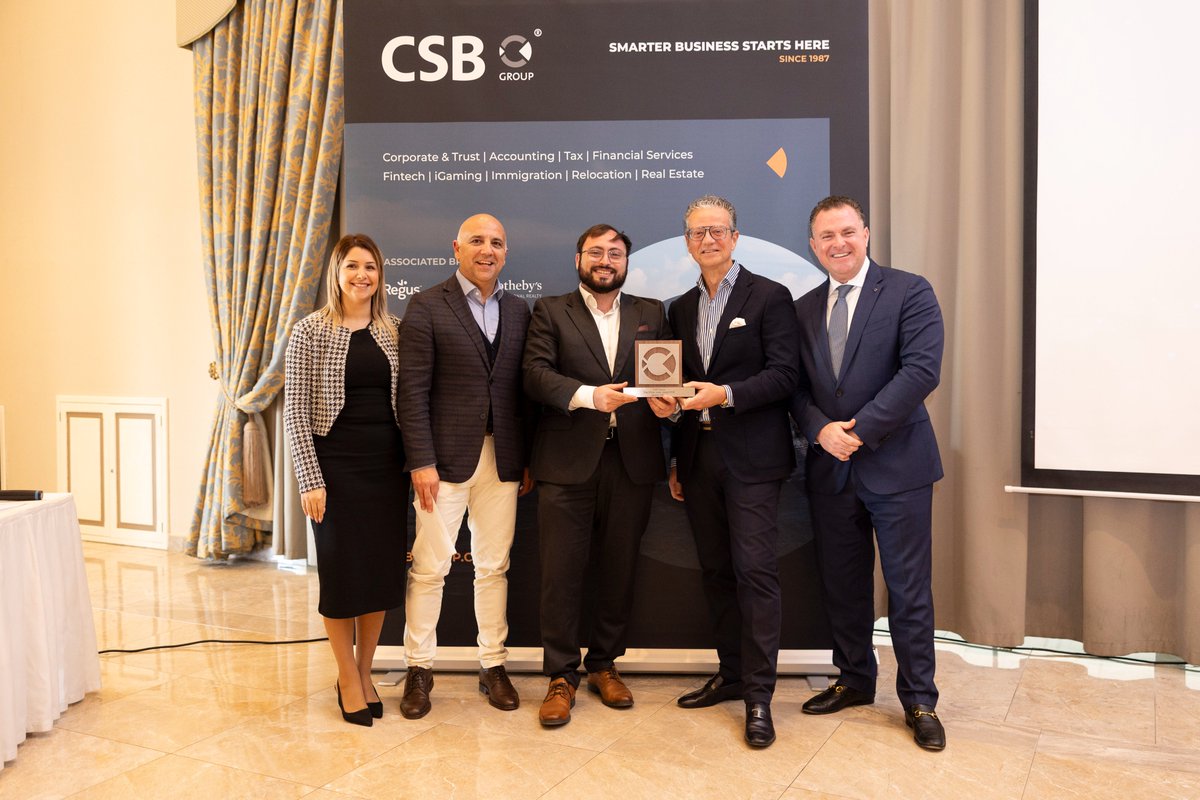 CSBGroup's tweet photo. Our Company Updates introduced 3 new awards voted by the team. 🗳️✨
Congratulations to:
🃏 Office Joker | Jeremy Bonnici
🤝 Helping Hands | Maria Galea
🛠️ Fix-It Guru | Ian Bray
Appreciation Award | John Tabone
Read more👉 https://t.co/vvDLyZY8y0
#LifeAtCSB #CSBGroup https://t.co/Mg258rlXrK