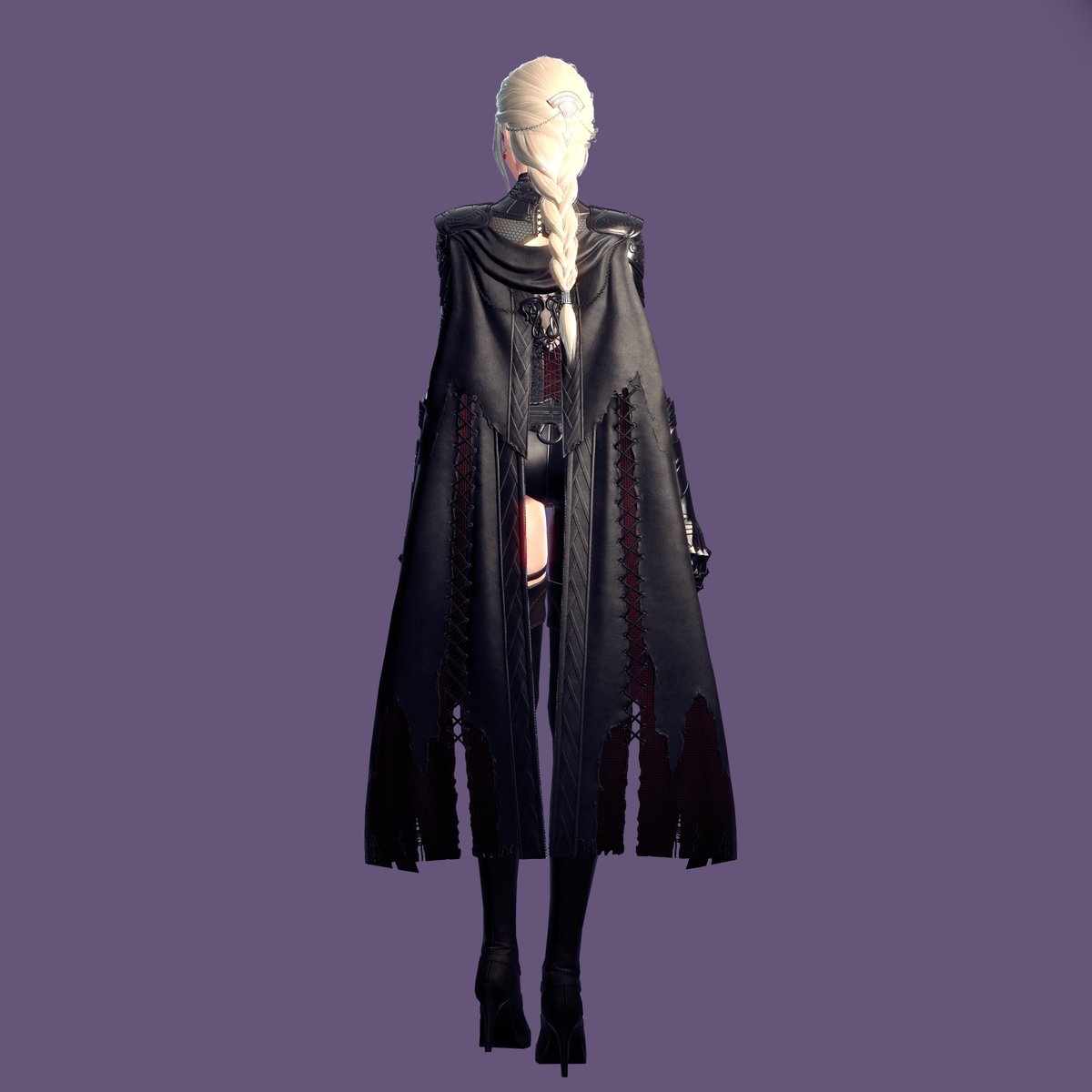 And her signature outfit, Sable Granada, looks like this.