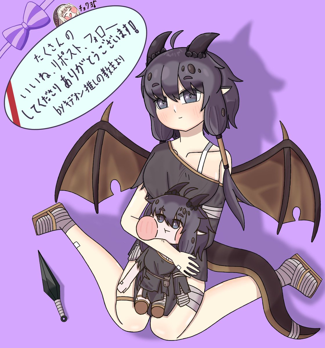 REITO970190's tweet photo. #トリッカル
ギデオン 擬人化？イラスト

この前投稿したギデオンの漫画が、想像よりとてつもなく伸びていてびっくりしました!!　とてつもなく嬉しいです!　
漫画を見てくれた人にギデオンの魅力が伝わってくれたら、ホントにホント〜に嬉しいです♪ https://t.co/mvPQNUBvaI