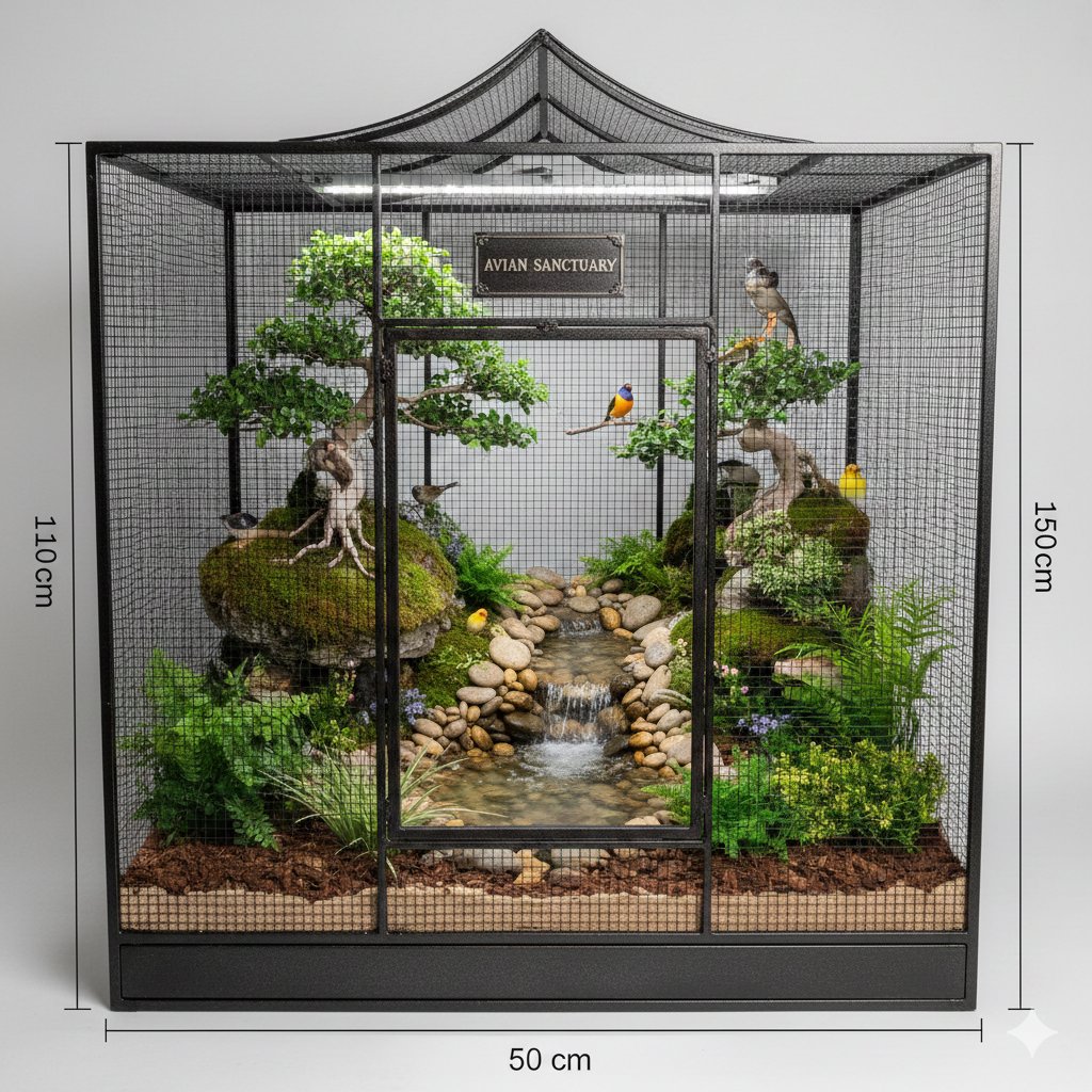 junia_padma's tweet photo. Aviary mini bisa pesan https://t.co/CR85Ykiixy