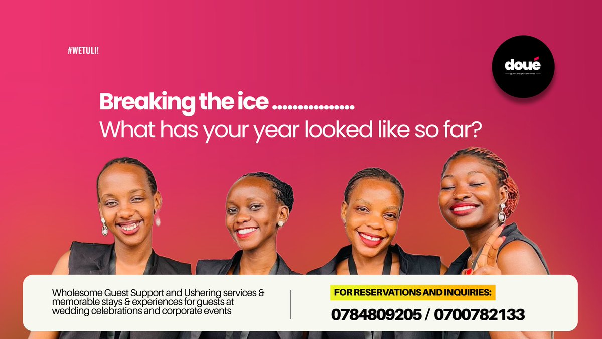 Doué Hostesses Uganda tweet media