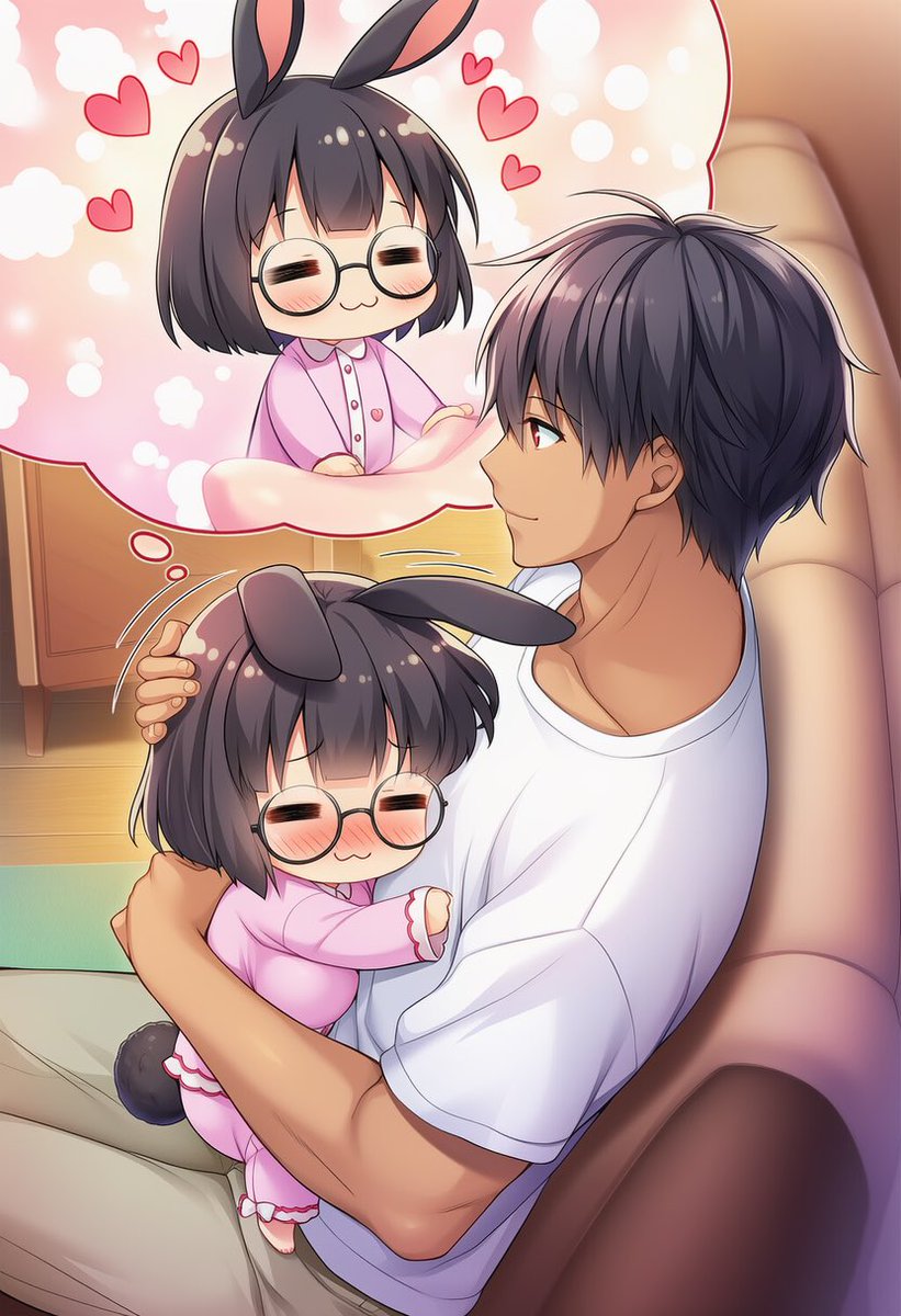 NovelAI
夢見る此夏と寝かしつける秋成。