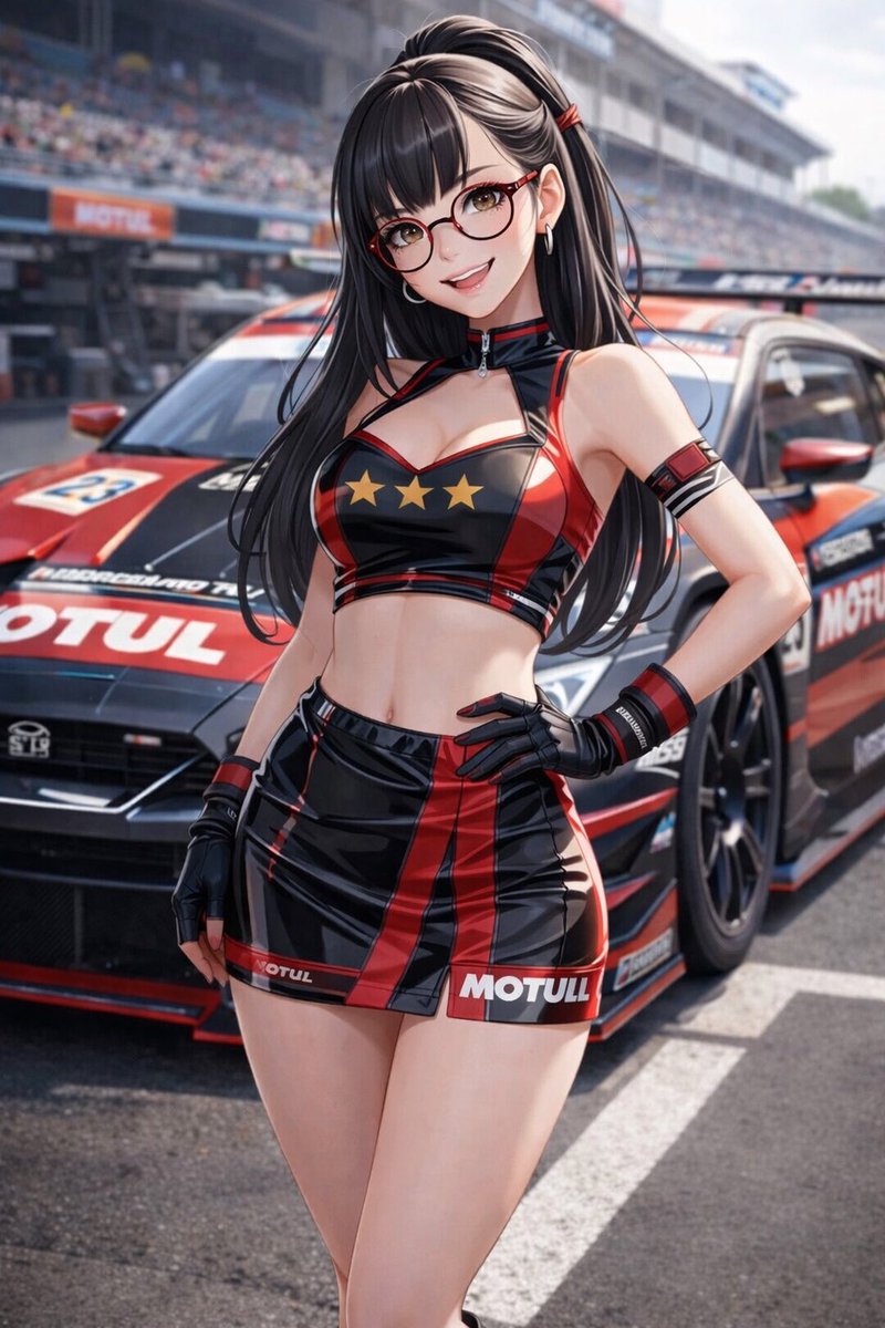 AI木曜日のRQ 23号車がPP！ #AIart