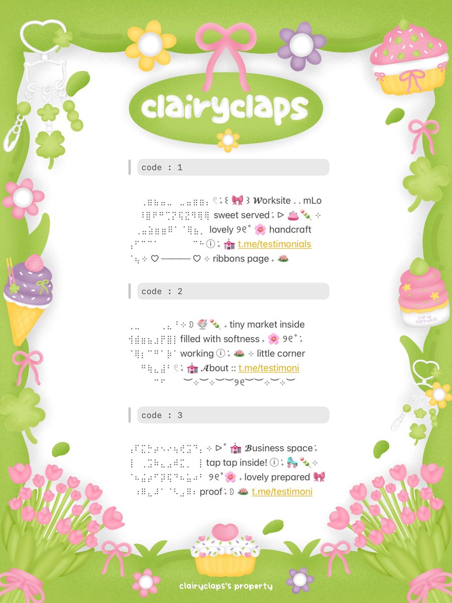 clairyclaps's tweet image. help repost? tysm 💘

mLo ꒰ 🪷 ꒱ ˖ chei kembali merestock nih
ⓘ ࣪˖ 💒 𓏭 ada wording pinned 🎀🍡 ⊹
bisa dijemput dengan 𓏲 ࣪˖ 🌸 &amp;lt;5.500&amp;gt; aja!
knockie knockie and mt after dm ya! 🌱

taggie. #zonauang