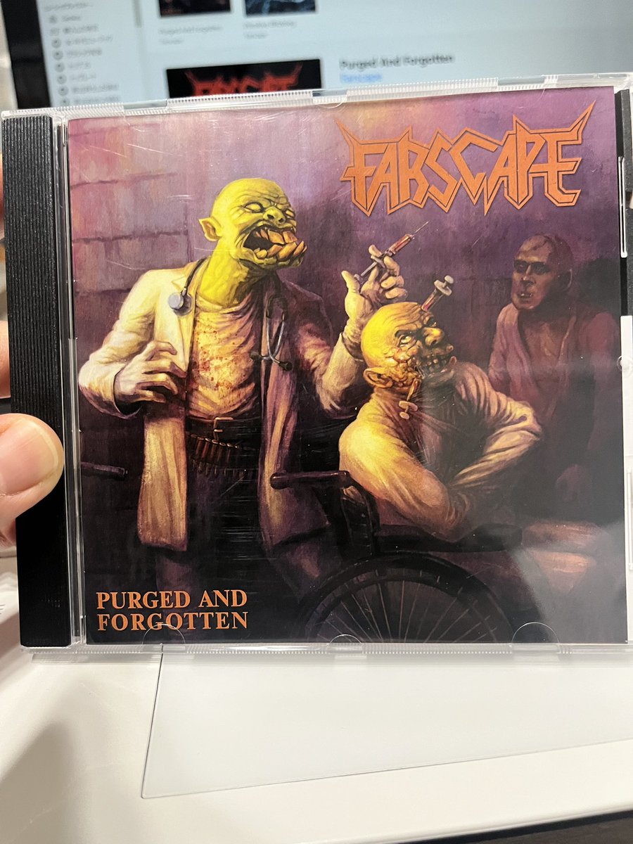 Metalmaster1982's tweet photo. ブラジルのスラッシュメタル、FarscapeのPurged And Forgotten届いた(*^^*)
聴こうやさ(*´∀｀*) https://t.co/TwfYcCZXIE