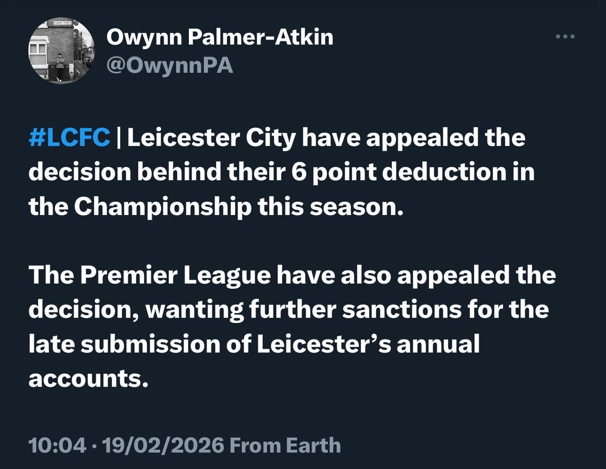 Leicester Fan Tv tweet media