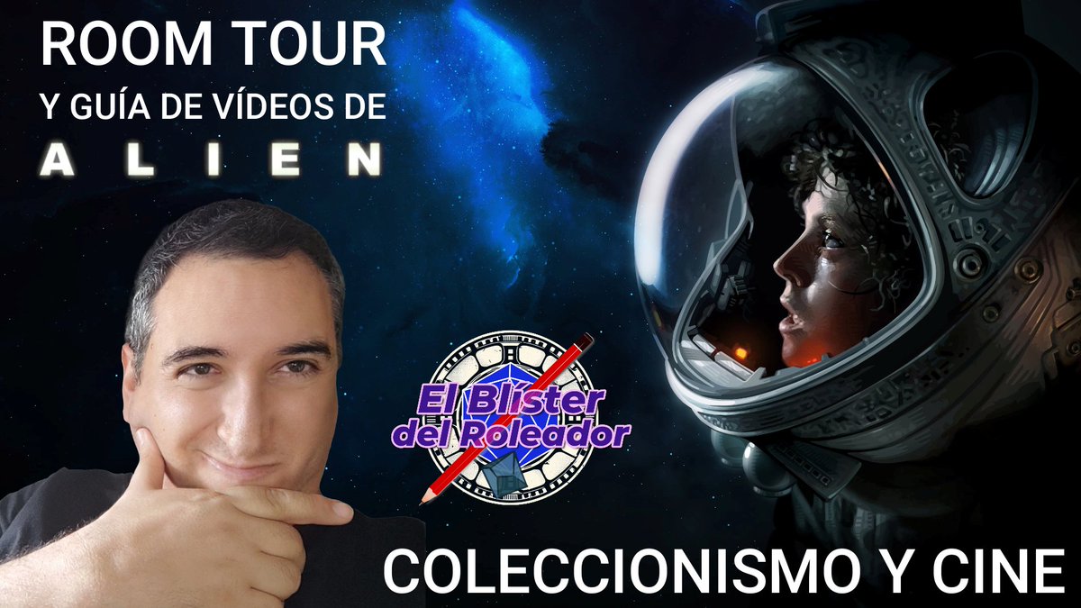 Una Room Tour de mis cosas de #alien en mi canal de YouTube youtube.com/watch?v=-de5Y9…