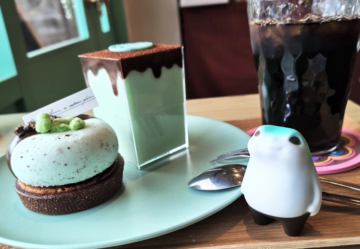 チョコミントは、食べて美味しい目で見て可愛い！ #チョコミントの日