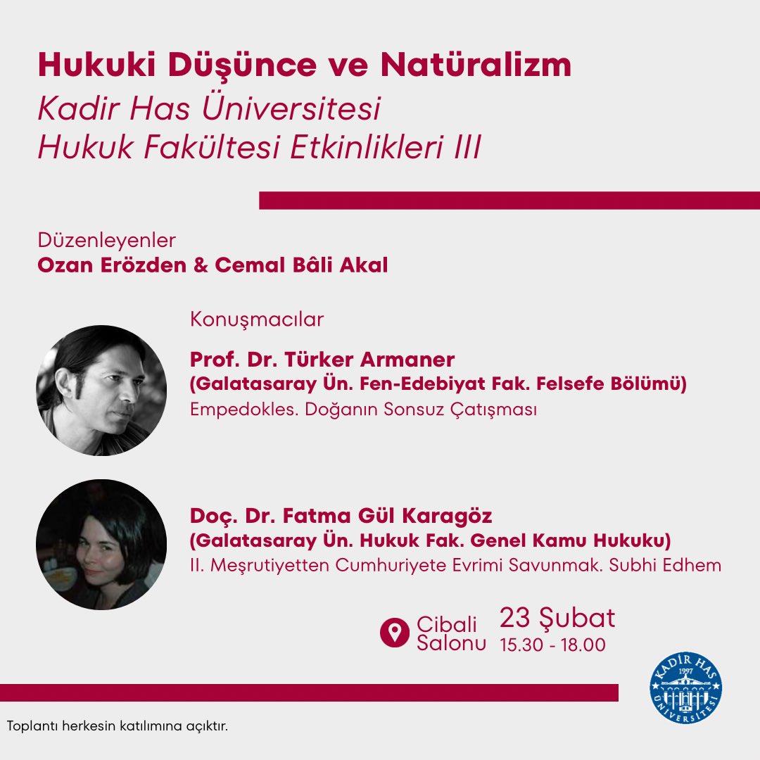 KHAS Hukuk Fakültesi tweet media