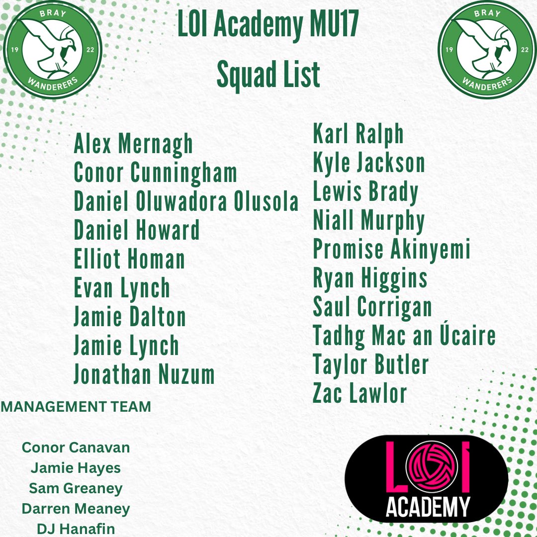 𝐈𝐧𝐭𝐫𝐨𝐝𝐮𝐜𝐢𝐧𝐠 𝐨𝐮𝐫 𝐔17 𝐬𝐪𝐮𝐚𝐝 𝐚𝐧𝐝 𝐬𝐭𝐚𝐟𝐟 𝐟𝐨𝐫 2️⃣0️⃣2️⃣6️⃣

The club are delighted to welcome our U17 squad and management team for this season.

𝐏𝐥𝐚𝐲𝐞𝐫𝐬 𝐇𝐞𝐚𝐝 𝐒𝐡𝐨𝐭𝐬 ⏩️ shorturl.at/vAxas

#Seagulls 🟢⚪️
