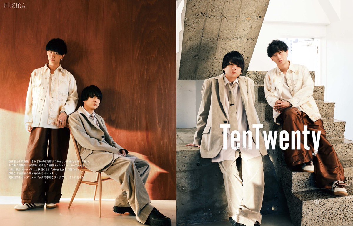 本日発売のMUSICA3月号に
TenTwentyインタビュー掲載📕

2nd EP「Abyss Red」について
是非ご一読ください！

musica-net.jp
