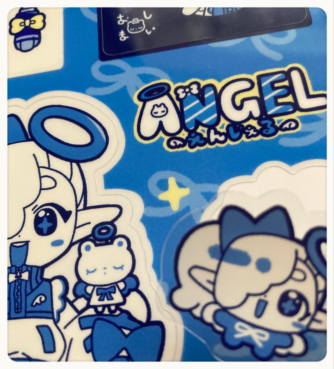 📚New Goods📚 🎀ハーフカットシール（天使・悪魔） B6 各¥300 ※2枚