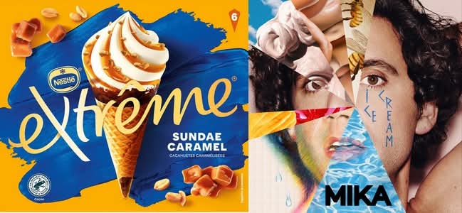 MikaWebsite's tweet photo. Nestlé Extrême lance sa campagne 2026 avec MIKA - plus d'infos ici ➡️ https://t.co/j5JiY41KS0 https://t.co/F1UNZSFh2V