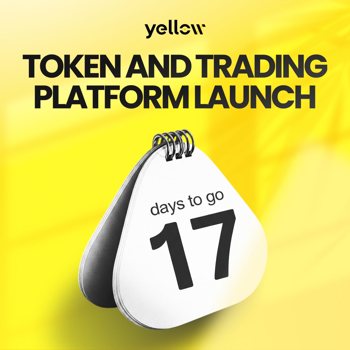 Yellow launches on March 8th.

Join the waitlist today for exclusive early-access perks and to secure your place within our vibrant community ready to build out the Internet of Value.

➡️yellow.pro