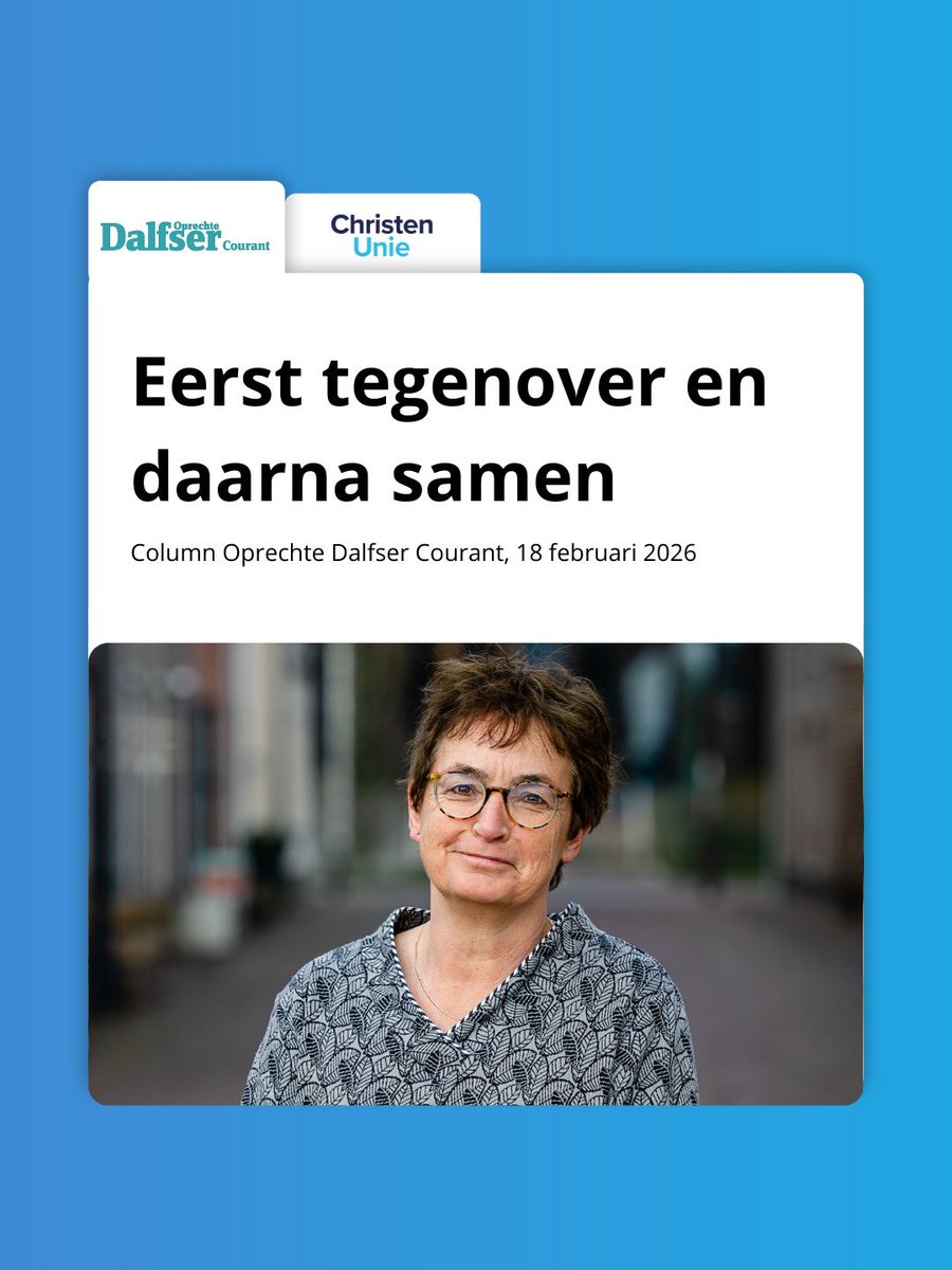 ChristenUnie Dalfsen tweet media
