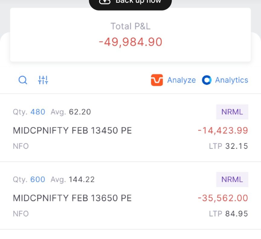 Leo04G's tweet image. Market cracked hard as expected🚨
Held MIDCPNIFTY puts thru -50k🩸 bought dips, week-long grind finally paid off → +33.5k 💚
Lot of Lessons
Big congrats to followers who rode it bigger—some crushed 2x my size! 
More downside possible?
 #MidCap #Nifty 
x.com/Leo04G