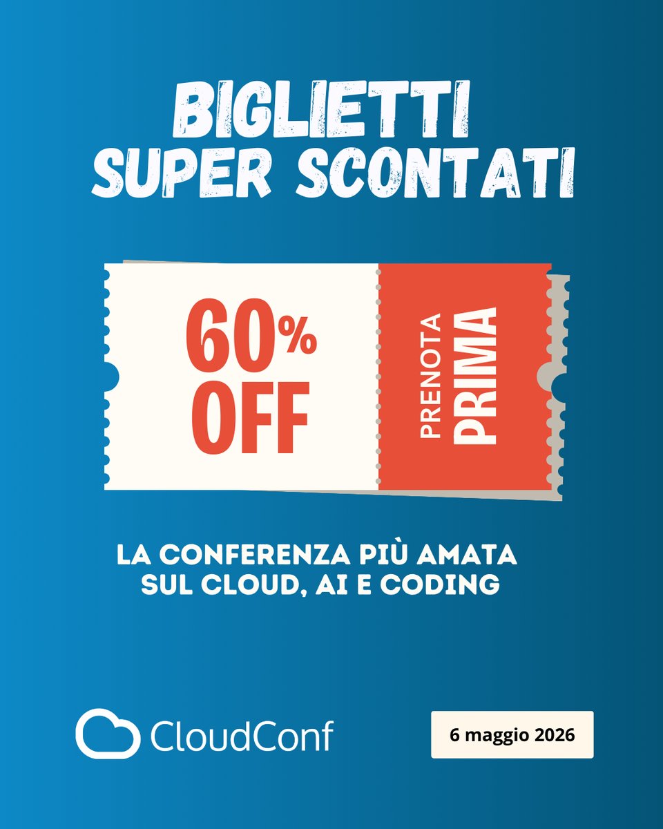 CloudConf tweet media