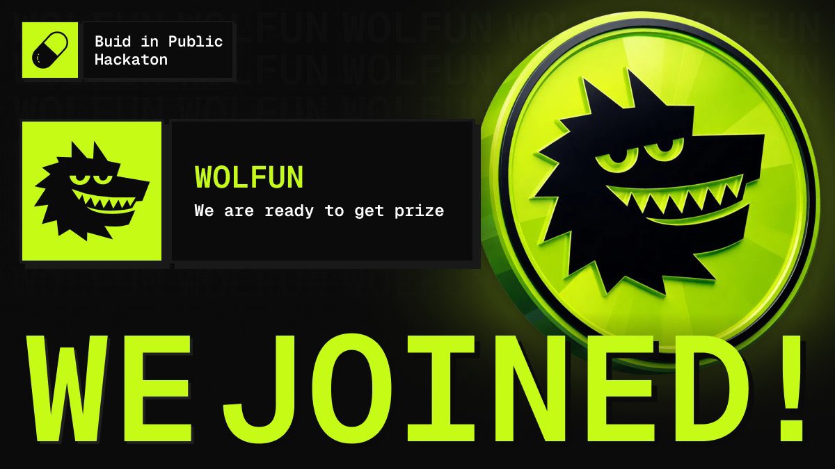 Good afternoon.

Midday check in

Still watching how <a href="/woldotfun/">WOLFUN</a> is building

Fully on chain
Transparent logic
Provably fair systems

Community driven direction

And with the leaderboard live on <a href="/duel_duck/">Duel Duck</a>
attention now has structure

Not noise
Not hype
Just measurable score