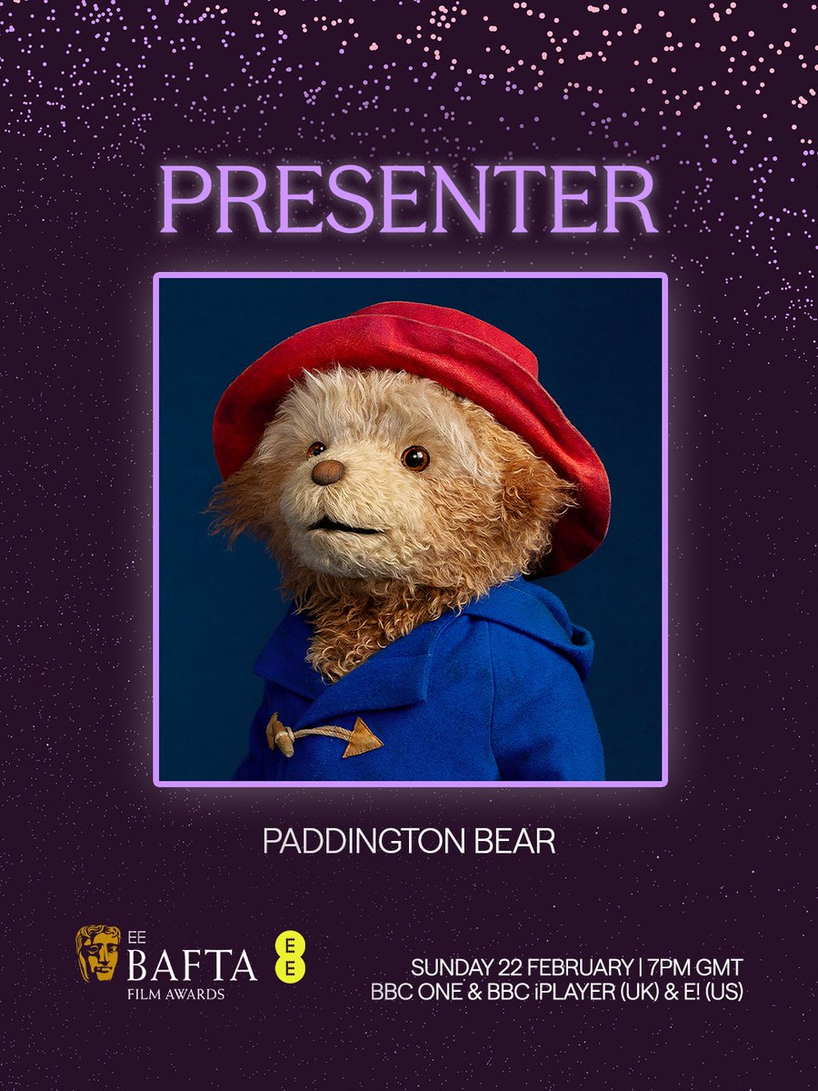Please look after this bear ❤️

We're stocking up on marmalade sandwiches for the one and only Paddington Bear, who will be joining us to present an award at Sunday's #EEBAFTAs!