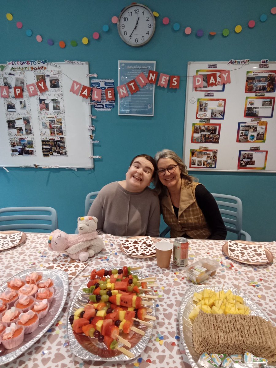 CascadeCharlton's tweet photo. Charlton hosted a Valentine's day party for family and friends #ValentinesDay2026 #inclusion #enablenotlabel ❤️ https://t.co/2LZHbs60Aw