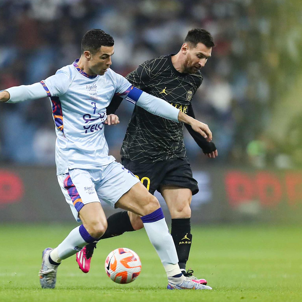 AlNassrTribune's tweet photo. Be honest with us. When you played with him in 2004, could you have ever imagined he would become this? When we talk about the greatest of all time and Ronaldo is mentioned alongside Messi, Maradona, and the rest, where do you rank him?”

🗣️ Luís Figo:

“He played with me (laughs), not the other way around. Back then, he was 18, a winger, still growing. But you could already see he was an amazing talent. He had technique, he was very fast, he could use both feet and he could jump. It was clear he was special.

I have the biggest admiration for him. He is an example. He has taken Portugal’s name everywhere. The records, the competitiveness, the mentality to always improve and win. For me, only good words about what he has done in the history of football.

I do not like to compare. If you compare, someone always loses. Each one has made his own history. Maradona is different from Messi. Messi is different from Cristiano. Different qualities, different eras. I prefer to admire what each one did for football. It is like comparing caviar and truffle. Both are great.

And of course, some people prefer one style over another. Maybe some like Cristiano’s style more, others prefer Messi. At the end of the day, It depends on the taste of each person.”