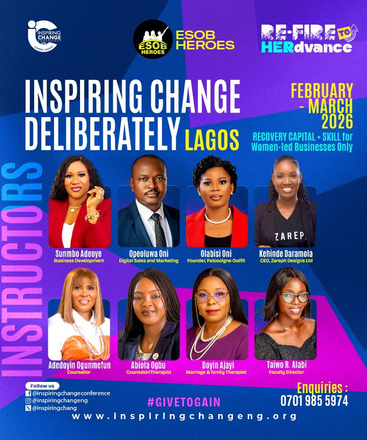 Our next speaker is a woman whose life reflects strength, structure, and purpose — both professionally and personally.

Arch. Kehinde Daramola is a Nigerian architect and entrepreneur, the Chief Executive Officer of Zareph Designs Limited, an architecture and design firm in Lagos