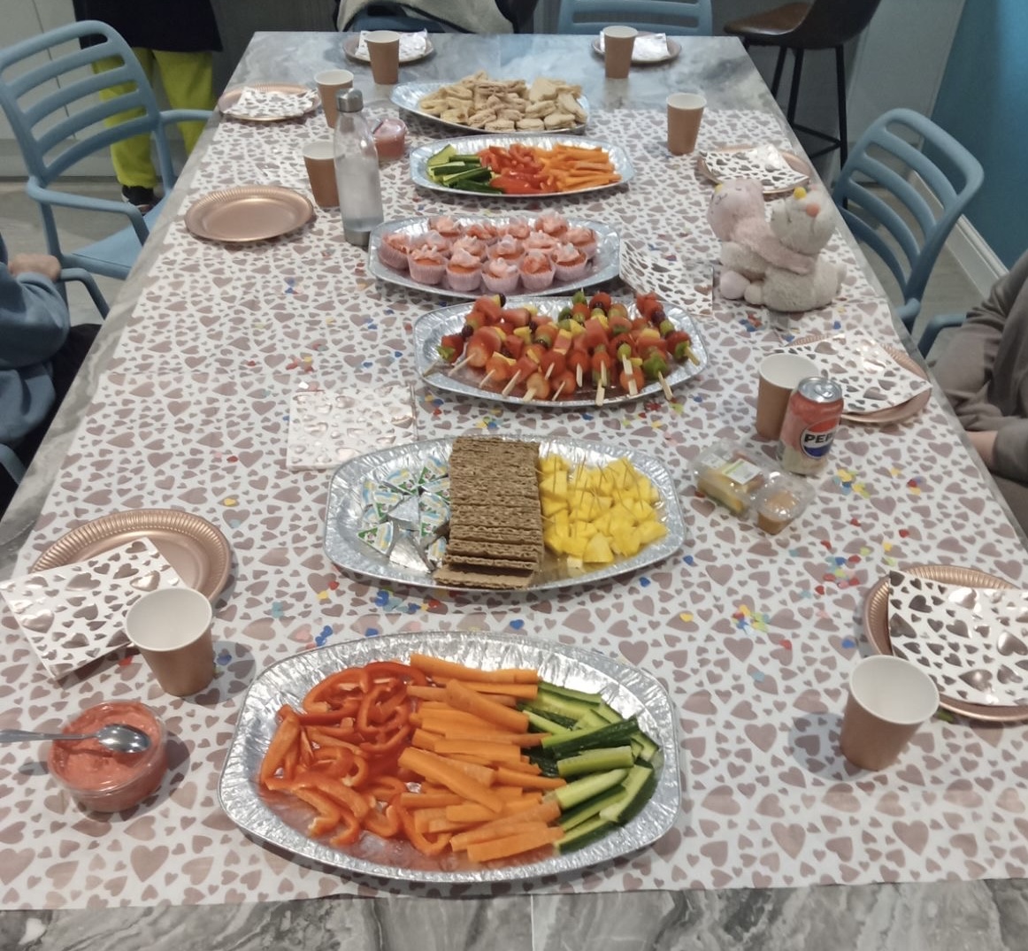 CascadeCharlton's tweet photo. Charlton hosted a Valentine's day party for family and friends #ValentinesDay2026 #inclusion #enablenotlabel ❤️ https://t.co/2LZHbs60Aw