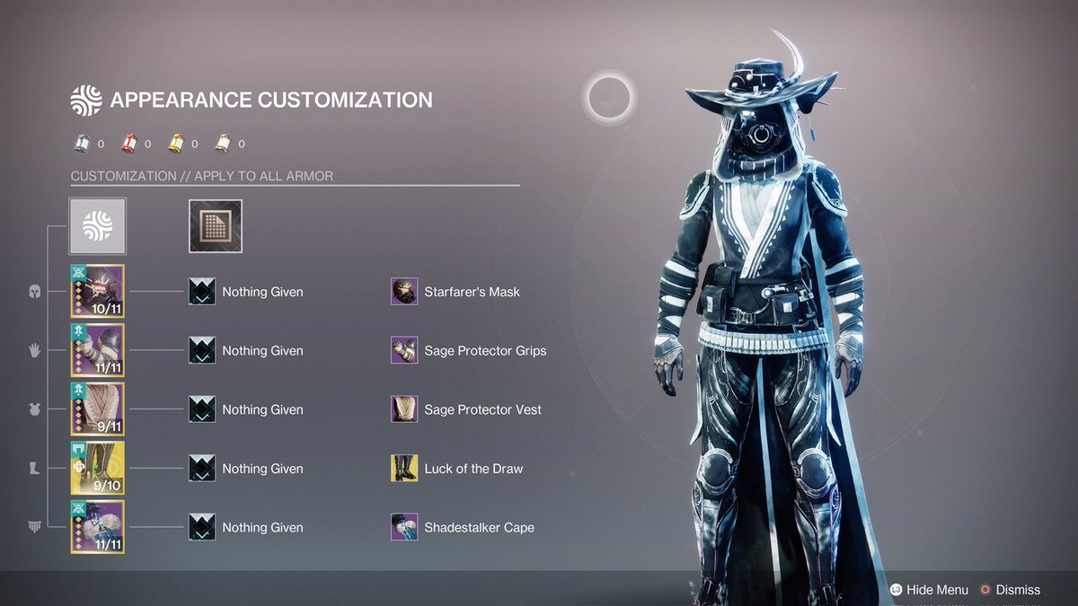 matthewespindo1's tweet photo. Bounty hunter/Dredgen one eye killer
“Spiders little hunter/Dredgen”

Bungie id: Flip#1655

#TharsisThreads #Destinyfashion @Destiny2Team @Bungie @DestinyTheGame @A_dmg04 https://t.co/7tiLMm13rN