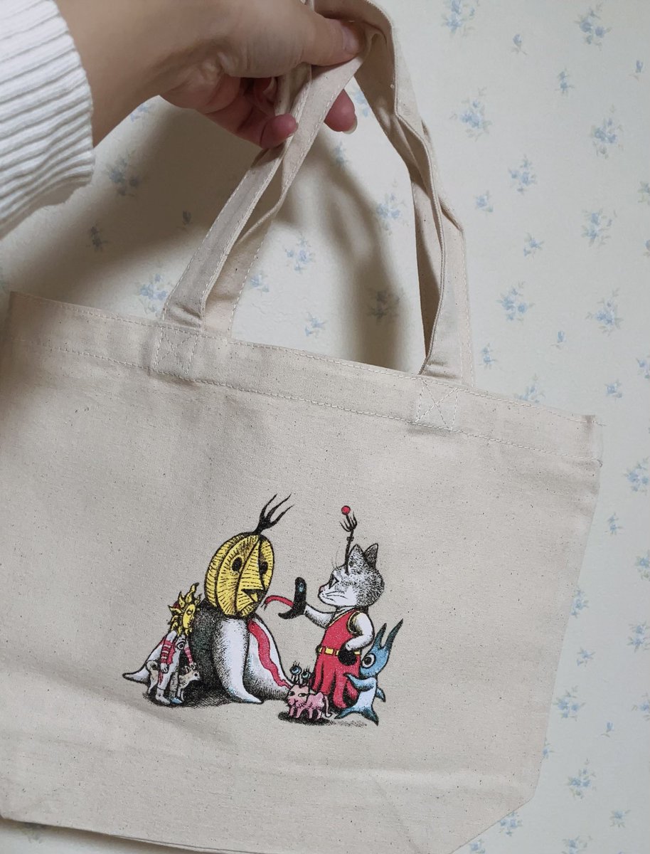 タローマン×ヒグチユウコ トート届いた～💖 かわゆい🤭