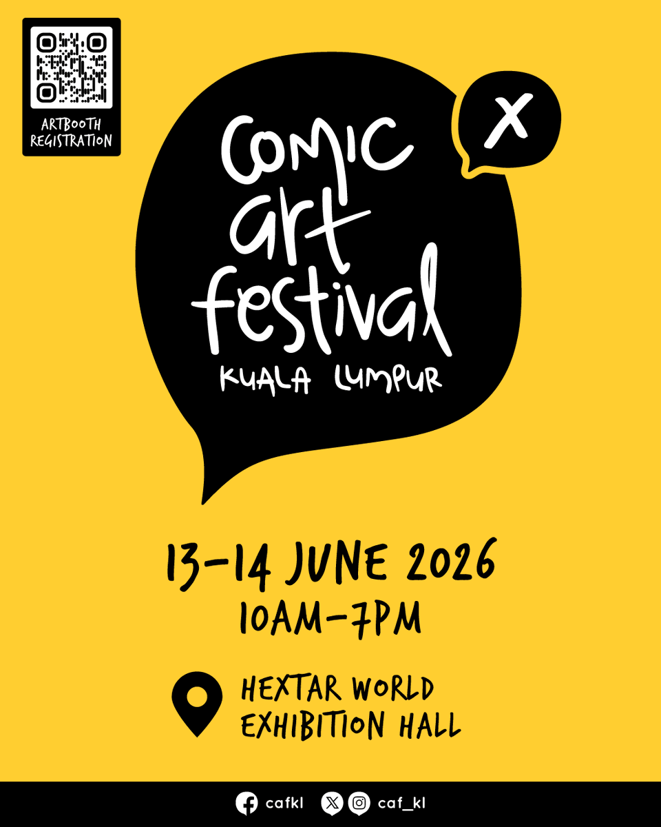 Comic Art Festival KL tweet media