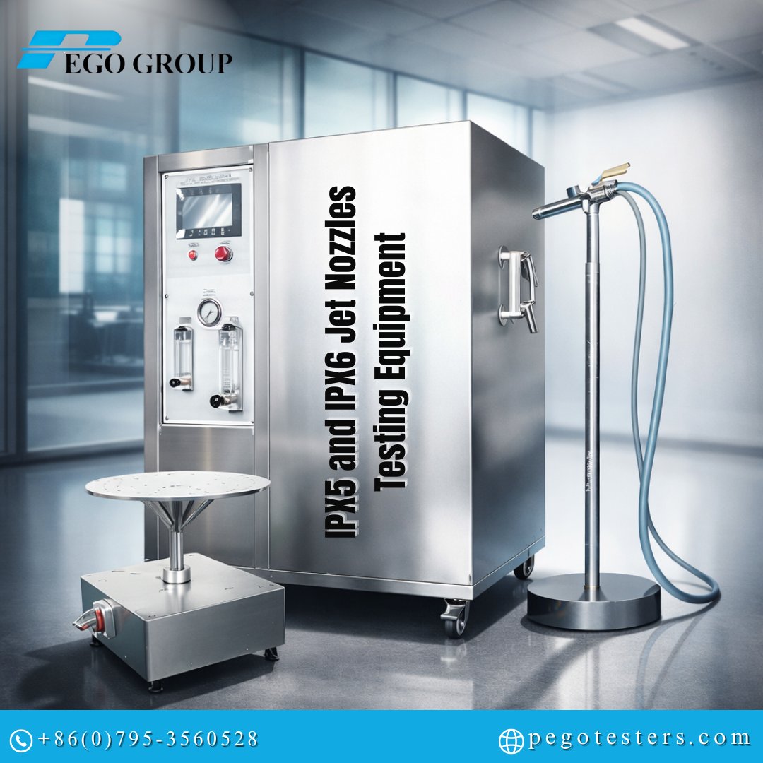 pegotesters's tweet image. Powerful Jets. Proven Protection. 💦🔧
Pego’s IPX5 &amp;amp; IPX6 Jet Nozzles Testing Equipment ensures precise high-pressure water jet testing for reliable ingress protection and IP compliance.
Explore more 👉 pegotesters.com
.
.
.
.
#IPX5 #IPX6 #WaterJetTest #PegoTesters