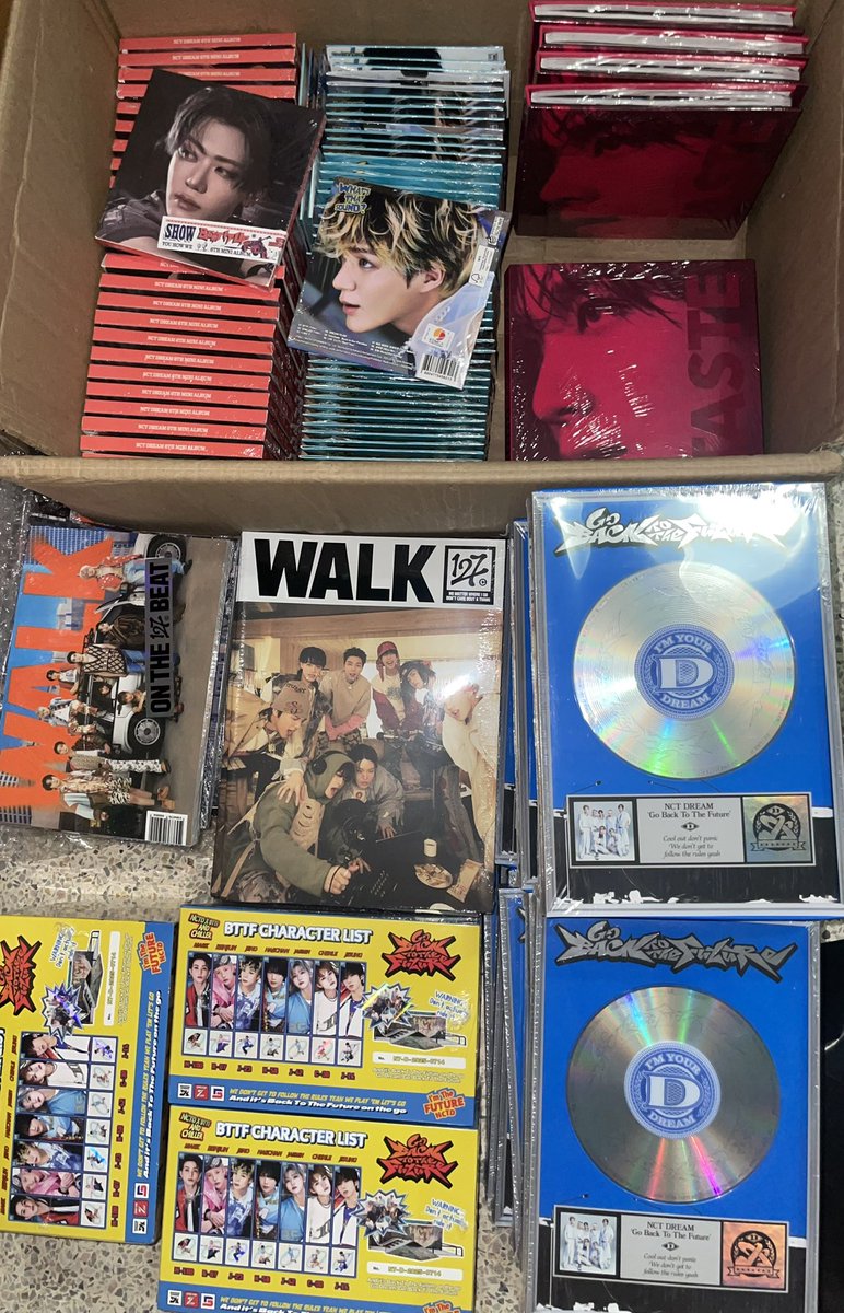 รีทวิตสุ่มแจก 2 บั้ม

♡ อัลบั้ม ไม่แกะ พร้อมส่ง

💗 Digi bttf 🛒 50
💗 Digi beat it up 🛒 65
💗 Walk 🛒 65
💗 I am future 🛒 70
💗 Savory 🛒 80
💗 Ultimate park 🛒 240

👉🏻 สุ่มปก

📮 ค่าส่ง 25 ต่อไป +5

📌 อัลบั้มอาจมีมุมยุบหรือบุบ

 #ตลาดนัดnct #ตลาดนัดอซท