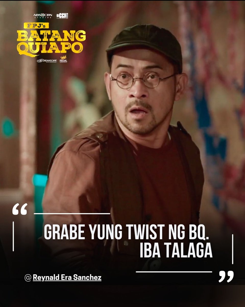 Abangan mamaya ang twist na ikinagulat ng lahat! 
#FPJBQDahilSaMgaKaibiganKo

#FPJsBatangQuiapo gabi-gabi, 8PM sa Kapamilya Channel sa ALLTV2, sa cable at sa iWant. Mapapanood din sa A2Z, Kapamilya Online Live at sa TFC.