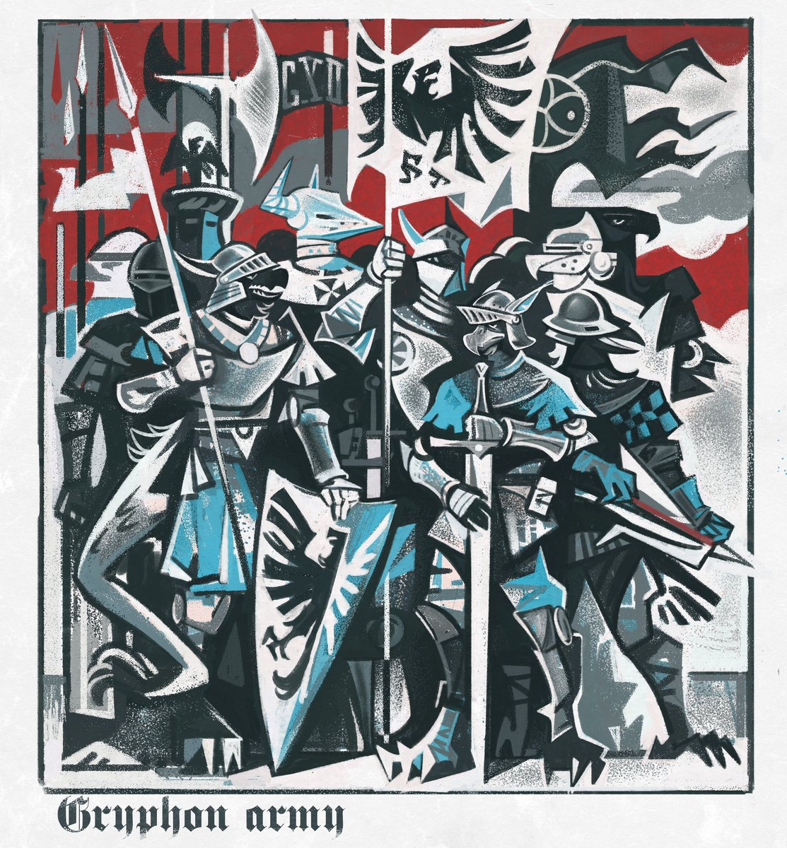 In my setting, there is a knightly order of griffons. Many of my characters are connected to the order’s history, and its rise and fall have influenced their fates