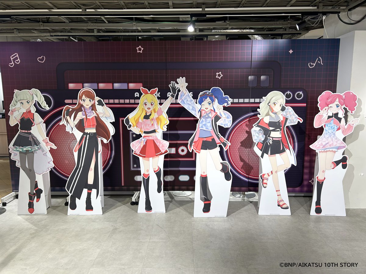 アイカツ！10th STORY ～未来へのSTARWAY～ ×HMV POP UP SHOP 💫 開催