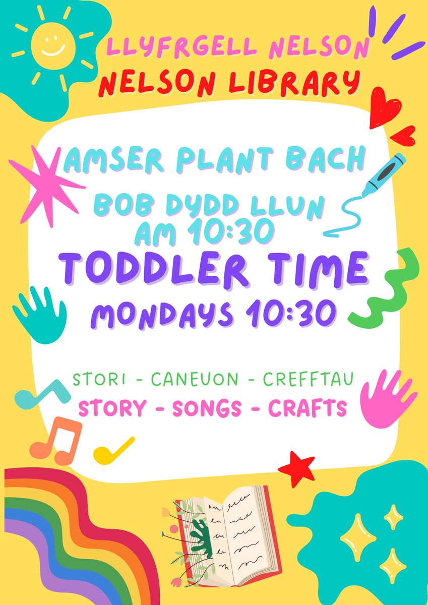Llyfrgell Nelson | Nelson Library tweet media